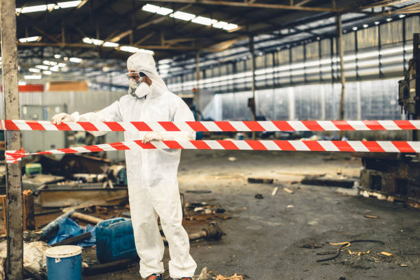 Professional Unattended Death Cleanup technician working in Pittsville, MD